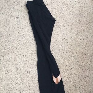 Black Nike Leggings with swoosh